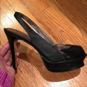 Super cute black high heels